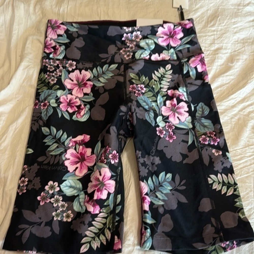 Calvin Klein spandex athletic shorts. New with tags size small